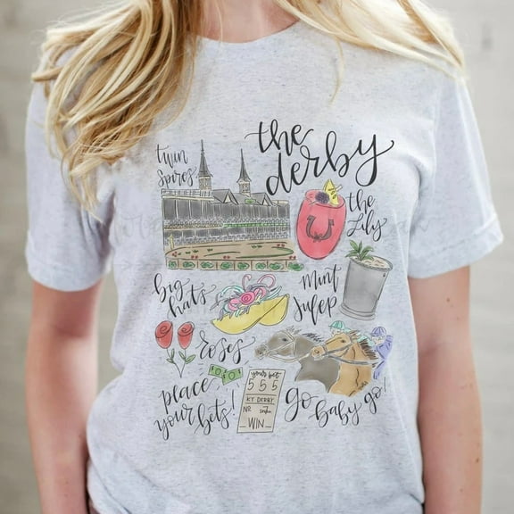 Ky Derby Tee, Derby Tshirt, Mint Julep, Horse Racing Derby Tee, Kentucky Derby Unisex S-5XL Hot Trending Shirt, Vintage Birthday Gift