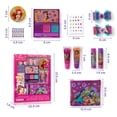 thumbnail image 3 of Maquillaje para Niñas de Princesas , Set de Maquillaje Infantil Lavable con Bálsamos, Brillos, Paleta con Brocha, Clips, Espejo y Bolsa de PVC, Regalo Seguro y Adorable, 3 of 8