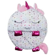 Happy Nappers: Pillow & Sleepy Sack Large - Shimmer Unicorn - 66 x 30, 2-In-1: Plush Animal Opens Into Sleeping Bag, Soft Play Character, Kids 7+