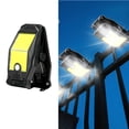 thumbnail image 1 of Luz de clip solar con sensor inteligente Lámpara de valla Iluminación exterior • 3 modos Luces decorativas montadas en la pared para la puerta del jardín del patio del garaje, 1 of 6