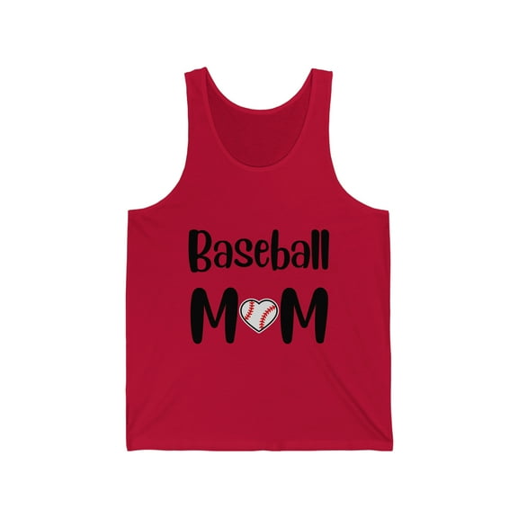 Baseball Mom Baseball Fan Tee Unisex Jersey Tank Baseball Fan Tank 2XL