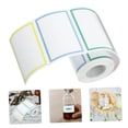 thumbnail image 3 of Mobutofu 300Pcs Identification Name Tags Paper Multi-colored Border Labeling Item Identification, 3 of 5