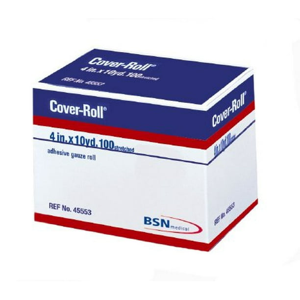 45553 Coverroll Stretch Nonwoven Adhesive Bandage 4" X 10 Yds