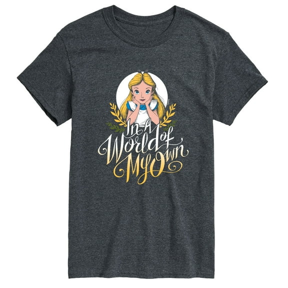 Alice In Wonderland - I'm a World Of My Own - Men's  Short Sleeve Graphic T-Shirt