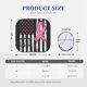 thumbnail image 3 of Fotbe Ribbon Breast Cancer Awareness Juego de 2 Piezas de Parasoles para Parabrisas | Bloqueador Solar para Auto | Accesorios Plegables para Protección Solar Interior-Large, 3 of 6