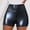 Black, variant on Uqiangy Night Out Shorts For Women Short Shorts For Women Black Mini Shorts Leather Shorts Women Shorts For Women Sexy Casual Party Shorts For Women Party Shorts Black L