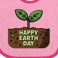 thumbnail image 4 of Inktastic Happy Earth Day 2025 Boys or Girls Baby Bib, 4 of 4