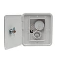 thumbnail image 2 of Threaded Screws Hatch Cover Parts Caravan Lockable Accessories Square Water Intake Universal With Keys RV Trailer Fill Dish ,RV Tool, 2 of 6