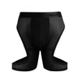 thumbnail image 5 of Men's Boxer Briefs Dance Underwear for Men Most Comfortable Mens Underwear Silk Mens Briefs Big Deliver by Tomorrow Cool for Men Manhood Pouch Glow in The Dark Athletic Black 4XL, 5 of 5