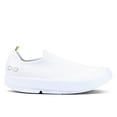thumbnail image 2 of Zapato de recuperación OOFOS oOMG eeZee Low White para mujer, talla 5, 2 of 7