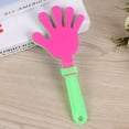 thumbnail image 2 of 20 Pcs 18CM Hand Clapper Noise Makers Plastic Palm Clapping Device Clapping Hands Party Accessories Party Favor for Sports Game Performing (Random Color), 2 of 6