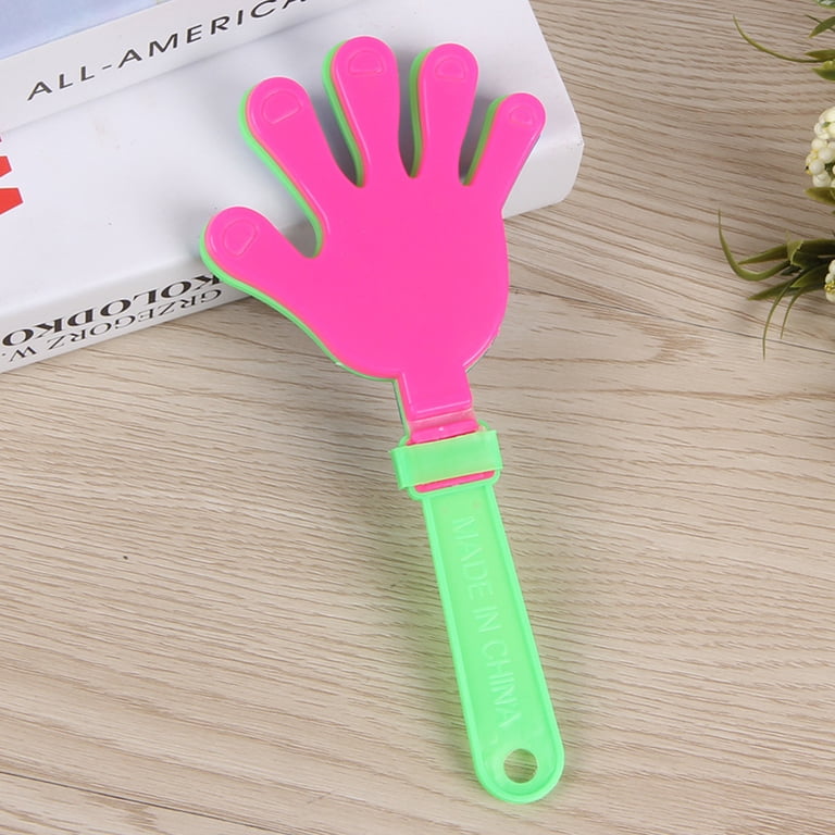 RENACLIPY Small Hand Clappers Hand Clapper Plastic Random Color