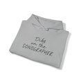 thumbnail image 4 of Sonographer Wife Husband Girlfriend Hoodie, Gifts, Hooded Sweatshirt, 4 of 4