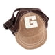 thumbnail image 3 of Gorra de béisbol para perros, gorra de protección solar Basecap con orificios para las orejas para perros pequeños Café-L, 3 of 9