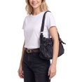 thumbnail image 5 of Gustave Denim Crossbody Bag for Women Cute Y2k Hobo Shoulder Bag Multi Pockets Vintage Jean Tote Purse Handbag(Black), 5 of 8