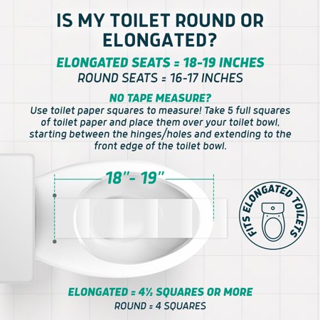 Lunderg Solva Raised Toilet Seat with Handles - Elongated - Easy to Install Toilet Seat Risers for Seniors - Adds 3 Inches & Works Like the one You Always Use - Elegant design - No Hospital Vibe