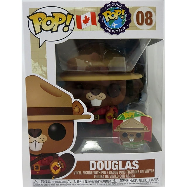 Pop Around The World Canada Figurine Articulée 3.75 Pouces - Douglas 08