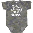 thumbnail image 3 of Inktastic My Best Friend is My Grammy with Hearts Boys or Girls Baby Bodysuit, 3 of 5