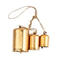 thumbnail image 1 of Rustic Style Giant Cowbell Set - Home Decor, 3 Sizes, Alloy Material, 1 of 1