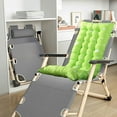 thumbnail image 6 of RBCKVXZ Home Collection Rocking Chair Cushion, Tufted Pads, Thickened, Non Slip Backeds Set of Upper and Lower with Ties, 1 Count (Pack of 1), Green, 6 of 8
