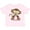 AD-Pink, variant on Monkey Girls Toddler T-Shirt