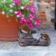 thumbnail image 1 of Estatua de tortuga para jardín, maceta decorativa, artesanía, figura decorativa, escultura de animal para paisaje, patio, decoración del hogar, 1 of 8