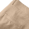 thumbnail image 5 of RYDCOT Women'S Summer 2 Piece Linen Outfits Sleeveless V Neck Tops and High Waisted Wide Leg Pants Sets Khaki, 5 of 9