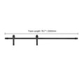 thumbnail image 3 of VEVOR 6.6FT Sliding Barn Door Hardware Kit,330 LBS Weight Capacity,Compatible with 36-40 Inches Width & 1-3/8 to 1-3/4 Inches Thickness Single Sliding Barn Door,J-shape, 3 of 9