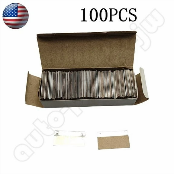 RILYN- 100 Pcs Razor Blades Single Edge Extra Sharp Heat Treated Safety Knife Scrapers