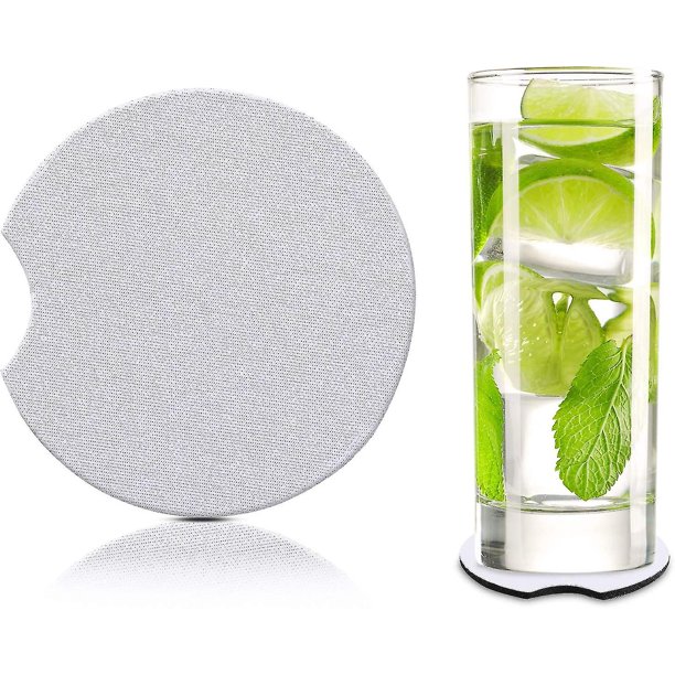 Posavasos en blanco para sublimación YONGSHENG portavasos para coche DIY