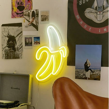 

Gadvery Large LED Neon Light with Acrylic Panel For Home Party Bar Decoration