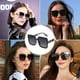 thumbnail image 5 of Gafas de sol de moda de alta gama con montura grande y cuadrada, gafas de sol anti-ultravioleta, hechas de TR, 5 of 5