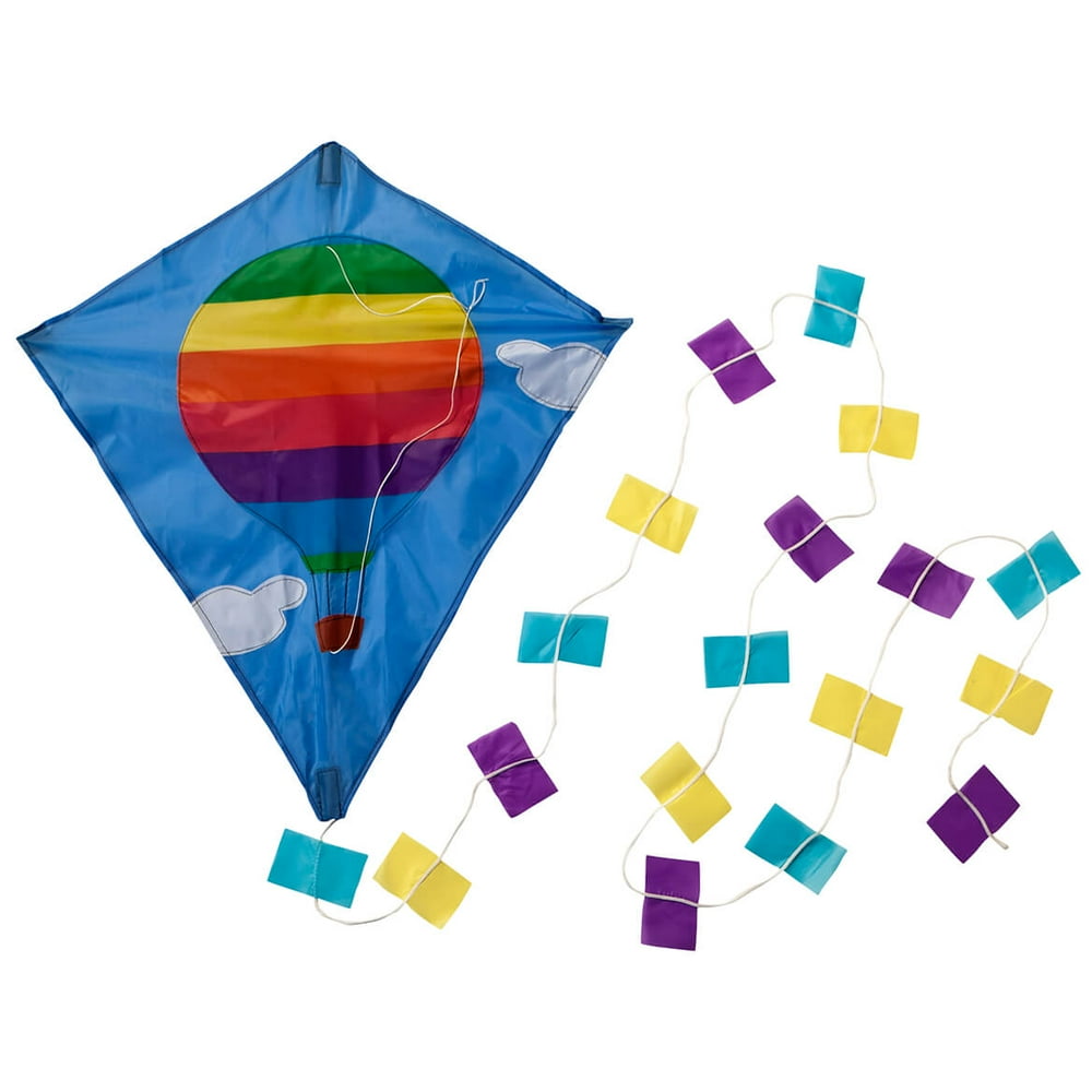 Miles Kimball Children’s Hot Air Balloon Kite, Colorful Kite for Kids