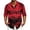 Hot Pink, variant on Men's Halloween Long Sleeve Button Down Shirt, Casual Halloween Print Shirt with Lapel Collar, Regular Fit Halloween Party Costume Shirt for Holiday Events Black XL