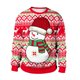 thumbnail image 3 of Sudadera navideña fea con renos para hombre y mujer, divertida sudadera con estampado digital en 3D para Nochevieja, suéter de fiesta para vacaciones, 3 of 5