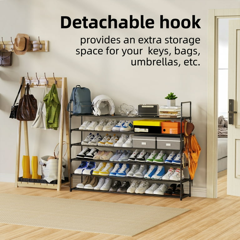 Riousery Shoe Rack Tiers Shoe Storage Organizer for Entryway