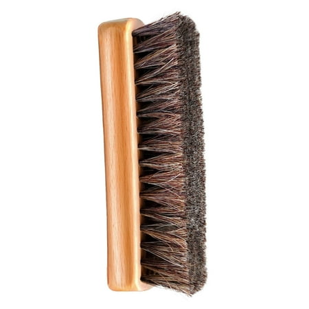 

Shoe Brush For Cleaning Shoe Polish Brush Horse Hair Shoe Brush Soft Shoe Shine Brush Shoe Cleaning Brush For Leather Shoes Boots & Sneakers Coffee Stain Remover Stainless Steel Bottle Cleaning Brush