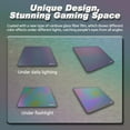 thumbnail image 5 of Mouse Pad with Stitched Edge,Rainbow Film,Non-Slip Rubber Base, Premium-Textured and Waterproof Mousepad for Laptop, Computer, PC-Grey, 5 of 9