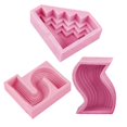thumbnail image 2 of Moldes para velas,Moldes para Velas de Silicona para Pilar de Cera de Soja,Moldes para velas para velas Moldes para velas de resina,Moldes de fundición de resina Moldes de jabón, 2 of 6