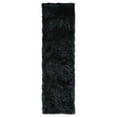 thumbnail image 5 of SAFAVIEH Paris Ivonette Solid Shag Area Rug, Dark Grey, 6' x 9', 5 of 9