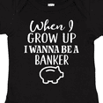 thumbnail image 4 of Inktastic Banker Future Job Boys or Girls Baby Bodysuit, 4 of 5