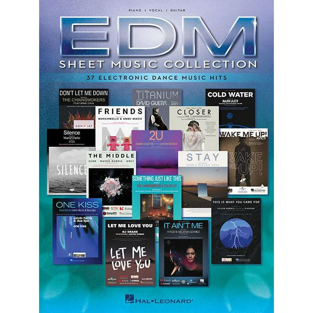 Edm Sheet Music Collection: 37 Electronic Dance Music Hits (Paperback) - Walmart.com - Walmart.com