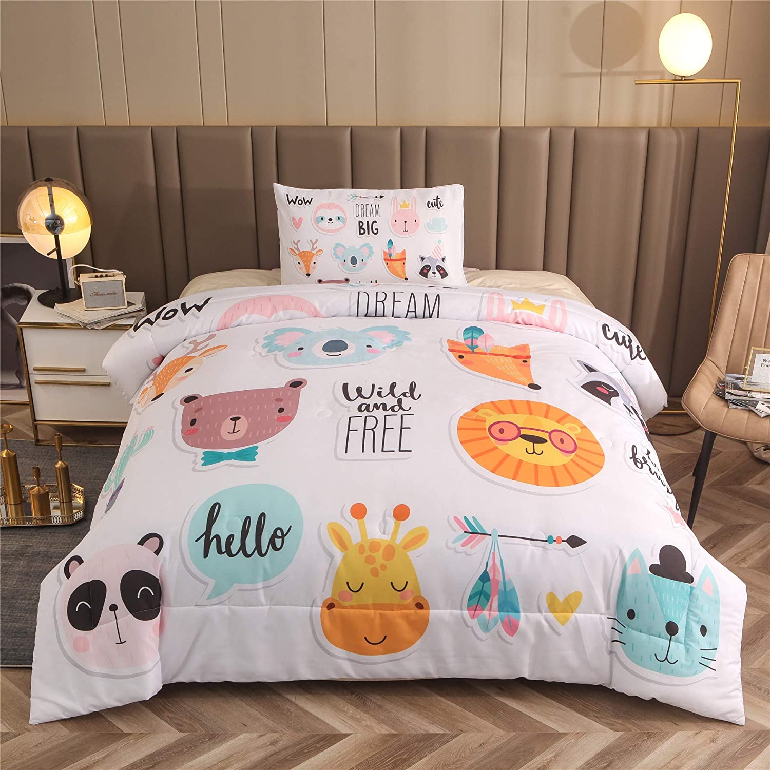 A Nice Night Ultra Soft Chirstmas Kid's Comforter Set ...