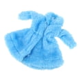 thumbnail image 1 of Accesorios de ropa de invierno Hugo Abrigo de felpa azul 1/6 30cm, 1 of 10