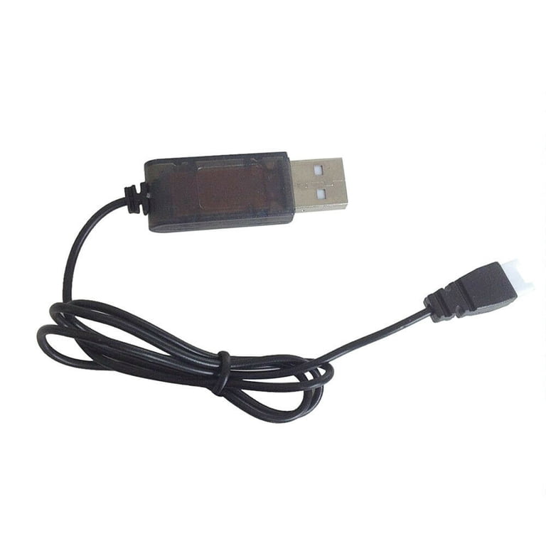 USB Charger Cable For Syma X5 & Hubsan 107 Series Drones - 3.7V Battery Charging Cable