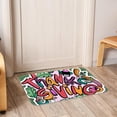 thumbnail image 6 of Thanksgiving Polyester Non-Slip Machine Washable Indoor Door Area Office Rug, 6 of 6