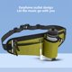 thumbnail image 4 of Mochila de cintura para correr con soporte para botellas de agua - cinturón impermeable para fitness para maratón y deportes al aire libre, bolsa para móvil, ligera, 28x18x3cm, 4 of 7
