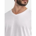 thumbnail image 4 of George Men's and Big Men's Lightweight V-Neck Tee with Short Sleeves, Sizes XS-3XL, 4 of 5