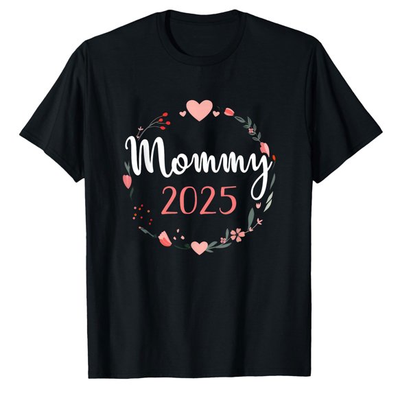 AALJY Mommy 2025 for pregnancy announcement T-Shirt