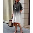 thumbnail image 2 of Vestido Zhyaj, bohemio, maxi, blanco, casual, ropa de playa para mujer, 2 of 6
